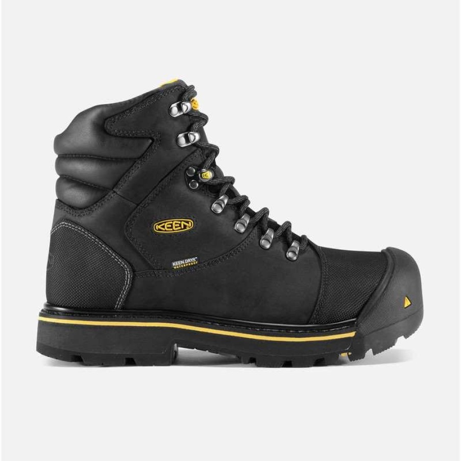 Footwear KEEN Utility Non-Slip Boots | Keen Utility Men'S Milwaukee Steel Toe Work Boots Dark Earth