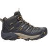 Footwear KEEN Utility Non-Slip Boots | Keen Utility Men'S Lansing Steel Toe Athletic Mid Work Shoes Raven/Tawny Olive