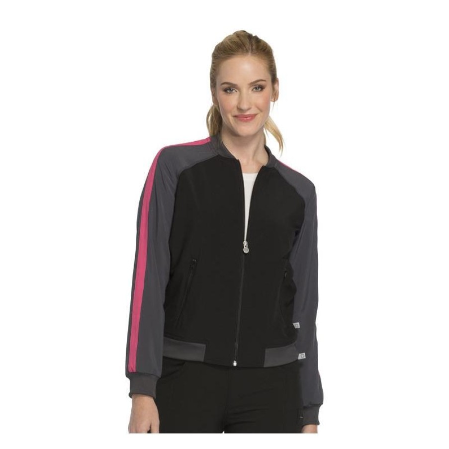 Healthcare Infinity Lab Coats & Jackets | Cherokee Infinity Zip Front Warm Up Jacket