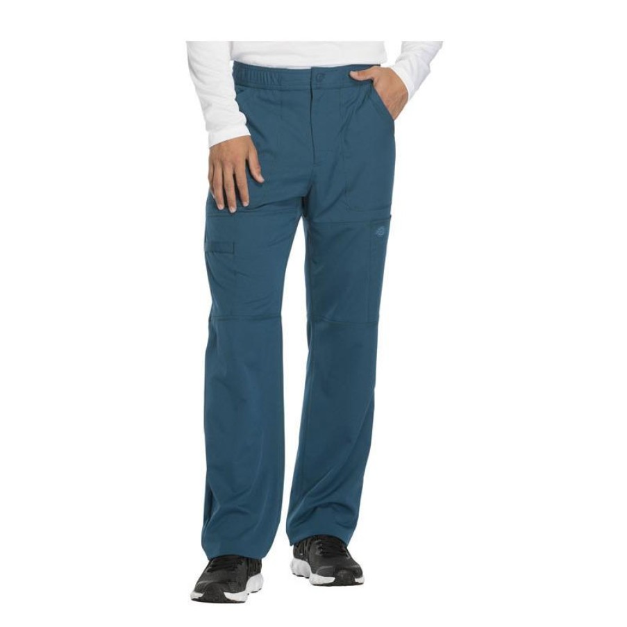 Healthcare Dickies Dynamix Scrub Pants | Dickies Dynamix Men'S Zip Fly Cargo Scrub Pant