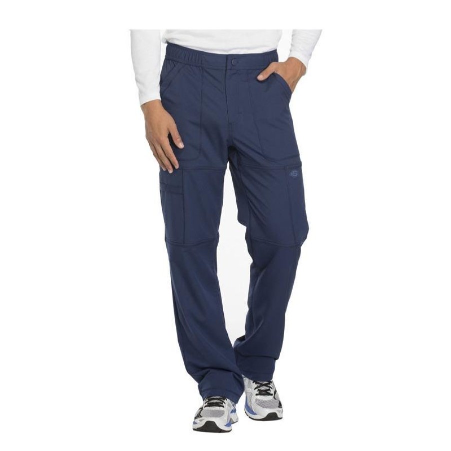 Healthcare Dickies Dynamix Scrub Pants | Dickies Dynamix Men'S Zip Fly Cargo Scrub Pant