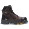 Footwear Wolverine Met Guard | Wolverine Blade Lx Anti-Fatigue Waterproof Composite Metguard Work Boot Dark Brown