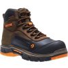 Footwear Wolverine Non-Steel Safety Toe | Wolverine Men'S Overpass 6" Work Boot Summer Brown