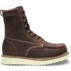 Footwear Wolverine Non-Slip Boots | Wolverine Loader Steel-Toe Work Wedge Work Boot Brown