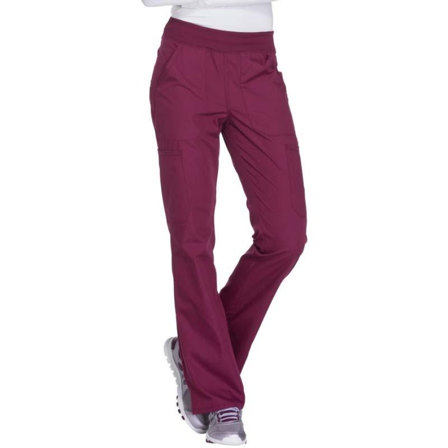 Healthcare Cherokee Workwear Scrub Pants | Cherokee Workwear Women'S Pull-On Cargo Scrub Pant