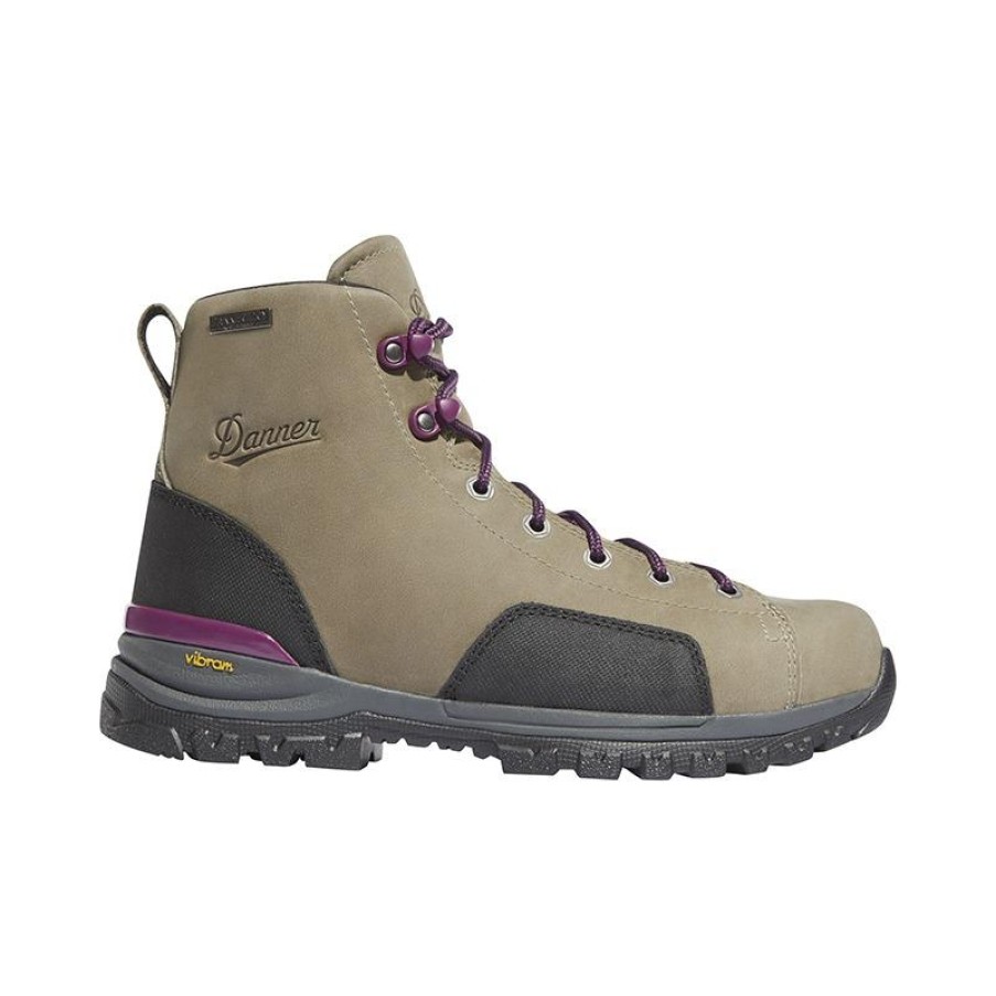 Footwear Danner Non-Steel Safety Toe | Danner Women'S Stronghold 5" Composite Toe Work Boot Brown