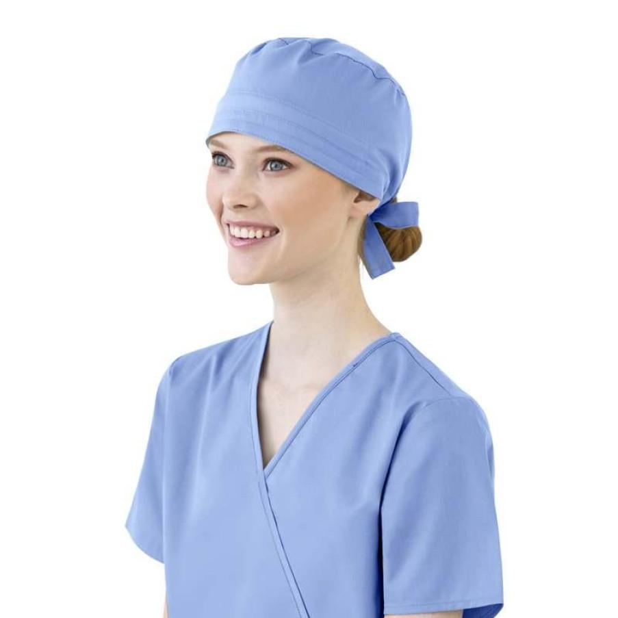 Accessories Wonderwink Wonder Work Scrubs Caps & Hats | Wonderwink Wonderwork Unisex Solid Scrub Cap