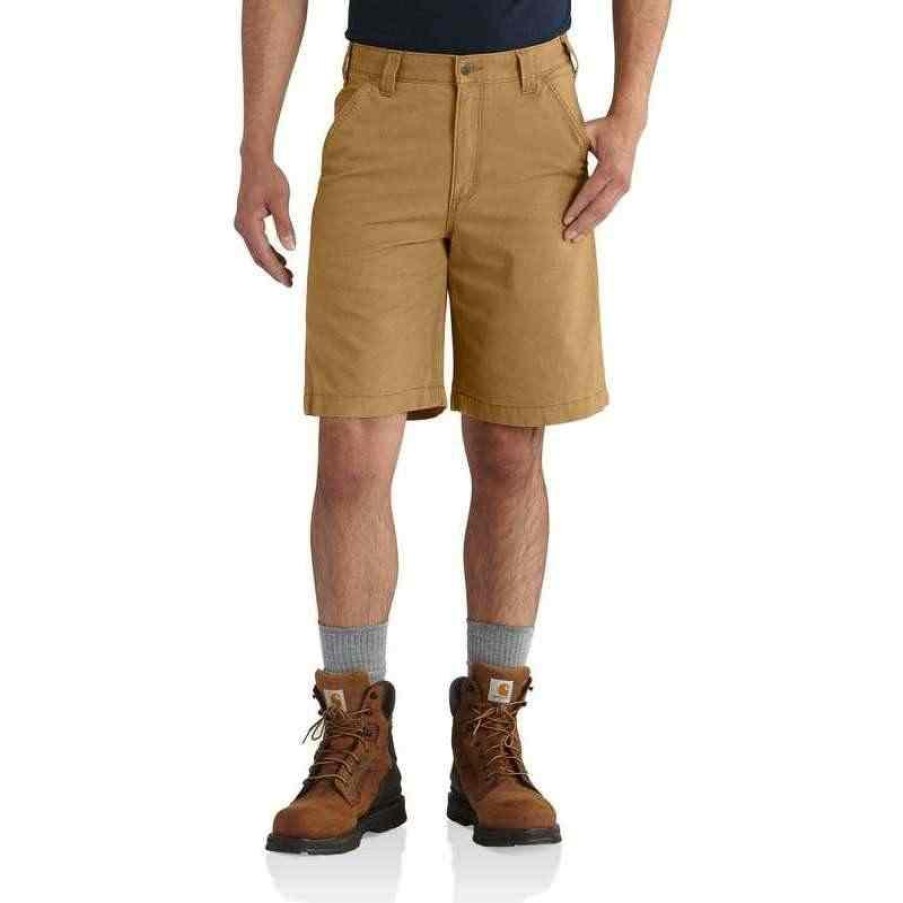 Workwear Carhartt Shorts | Carhartt Mens Rugged Flex Rigby Short