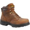 Footwear Carolina Non-Slip Boots | Carolina Men'S 6" Waterproof Steel Toe Work Boot Dark Brown