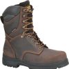 Footwear Carolina Non-Slip Boots | Carolina Men'S 8" Steel Toe Insulated Work Boot Dark Brown