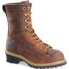 Footwear Carolina Logger | Carolina Men'S Waterproof Logger Boot Dark Brown