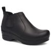 Footwear Dansko Clogs | Dansko Women'S Frankie Oiled Leather Clog Black