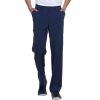 Healthcare Dickies EDS Essentials Scrub Pants | Dickies Eds Essentials Men'S Zip Fly Cargo Scrub Pant