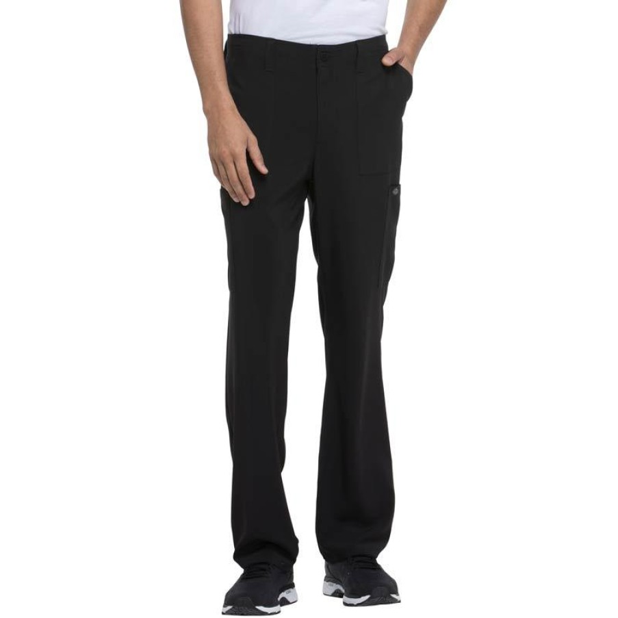 Healthcare Dickies EDS Essentials Scrub Pants | Dickies Eds Essentials Men'S Zip Fly Cargo Scrub Pant