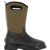 Footwear Bogs Rubber Boots | Bogs Men'S 13" Roper Waterproof Insulated Rubber Boot Black / Brown