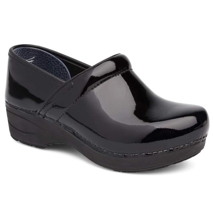 Footwear Dansko Non-Slip Healthcare | Dansko Women'S Xp 2.0 Patent Clog Black