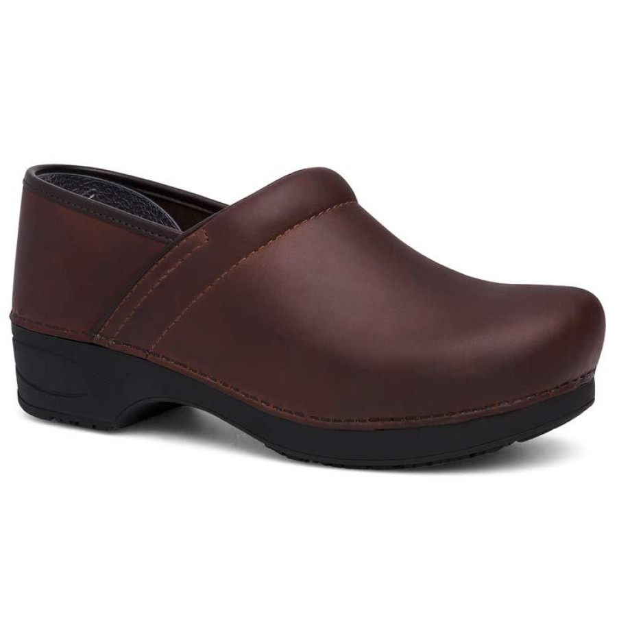 Footwear Dansko Non-Slip Healthcare | Dansko Men'S Xp 2.0 Oiled Clog Brown