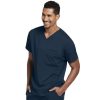 Healthcare Grey's Anatomy Scrub Tops | Grey'S Anatomy + Spandex Stretch Men'S V-Neck Scrub Top