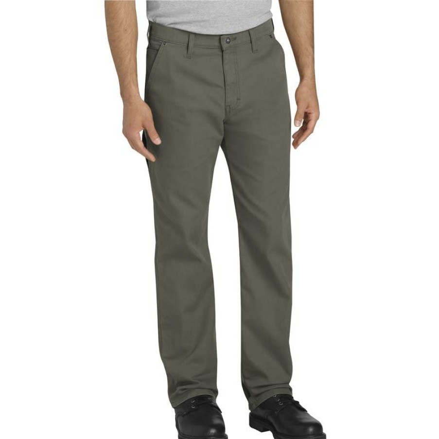 Workwear Dickies Jeans | Dickies Men'S Flex Tough Max Duck Carpenter Pant