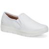 Footwear Nursemates Non-Slip Healthcare | Nursemates Women'S Adela Twin Gore Slip On White