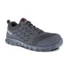 Footwear Reebok Non-Slip Shoes | Reebok Work Men'S Sublite Cushion Athletic Work Oxford Grey