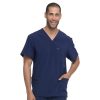 Healthcare Dickies EDS Essentials Scrub Tops | Dickies Eds Essentials Men'S V-Neck Scrub Top