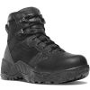 Footwear Danner Tactical | Danner Men'S 6" Scorch Side Zip Waterpoof Duty Boot Black