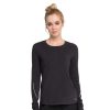 Healthcare Infinity Tees & Layering Pieces | Infinity By Cherokee Women'S Long Sleeve Underscrub Knit T-Shirt