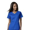 Healthcare WonderWink Pro Scrub Tops | Wonderwink Pro Women'S 4 Pocket Mock Wrap Scrub Top