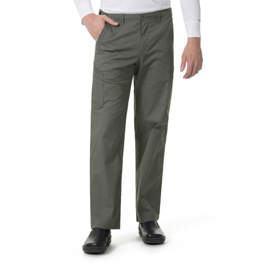 Healthcare Carhartt Scrub Pants | Carhartt Rugged Flex Men'S Straight Fit Multi-Cargo Scrub Pant