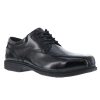 Footwear Florsheim Non-Slip Shoes | Florsheim Work Men'S Coronis Steel Toe Esd Dress Oxford Black