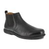 Footwear Florsheim Steel Toe | Florsheim Work Men'S Loedin Steel Toe Esd Twin Gore Boot Black