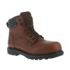 Footwear Iron Age Non-Steel Safety Toe | Iron Age Men'S 6" Hauler Composite Toe Waterproof Work Boot Brown