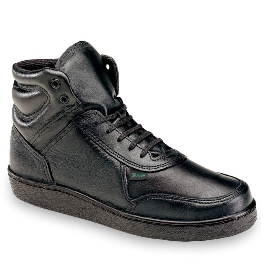 Footwear Thorogood Athletic | Thorogood Women'S Code 3 Series Athletic Mid Cut Black