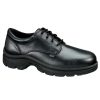 Footwear Thorogood Non-Slip Shoes | Thorogood Women'S Soft Streets Series Plain Toe Oxford Work Shoe Black