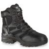 Footwear Thorogood Non-Steel Safety Toe | Thorogood Men'S The Deuce Series 6" Composite Toe Waterproof Side Zip Tactical Boot Black