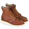 Footwear Thorogood Non-Slip Boots | Thorogood Mens American Heritage 6" Moc Toe Wedge Work Boot Tobacco