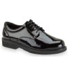 Footwear Thorogood Non-Slip Shoes | Thorogood Mens Uniform Classics Poromeric Dress Oxford Black