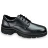 Footwear Thorogood Non-Slip Shoes | Thorogood Mens Soft Streets Series Plain Toe Leather Work Oxford Black