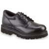 Footwear Thorogood Oxfords | Thorogood Mens Steel Toe Classic Leather Work Oxford- Extra Wide Sizes Black