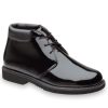 Footwear Thorogood Non-Slip Shoes | Thorogood Mens Uniform Classics Poromeric Dress Chukka Boot Black