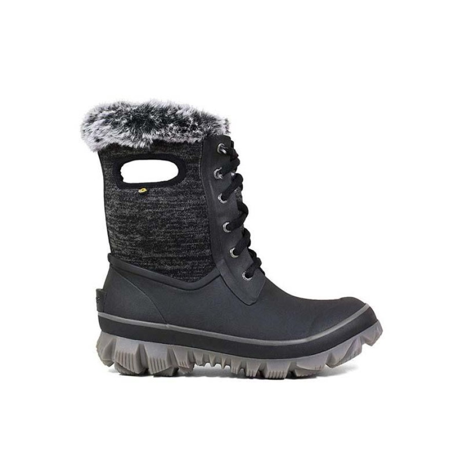 Footwear Bogs Non-Slip Boots | Bogs Women'S Arcata Knit Waterproof Winter Boot