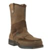 Footwear Georgia Boot Steel Toe | Georgia Boot Men'S 10" Georgia Athens Steel Toe Waterproof Wellington Work Boot Medium Brown