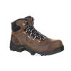 Footwear Georgia Boot Non-Steel Safety Toe | Georgia Boot Men'S 5" Amplitude Composite Toe Waterproof Hiker Dark Brown