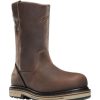 Footwear Danner Steel Toe | Danner Men'S 11" Steel Yard Waterproof Steel Toe Wellington Boot Brown