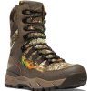 Footwear Danner Hiking | Danner 8" Men'S Vital Waterproof Camouflage Hunting Boot Realtree Edge