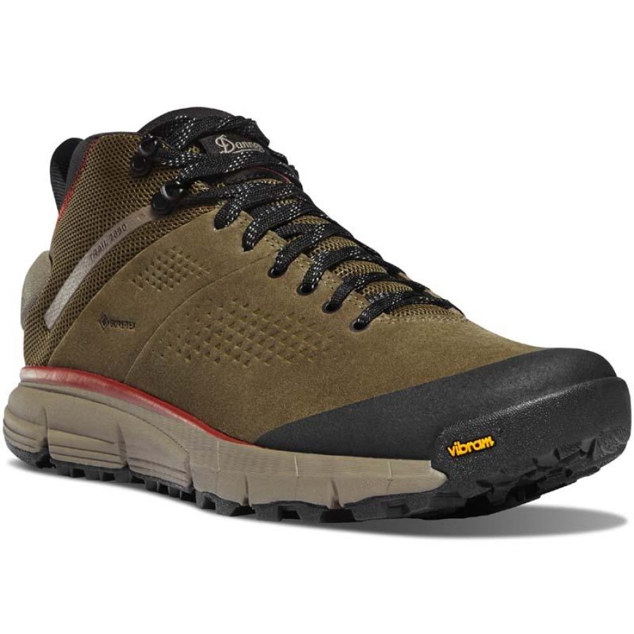 Footwear Danner Athletic | Danner Men'S Trail 2650 Gtx Waterproof Mid Athletic Hiker Dusty Olive