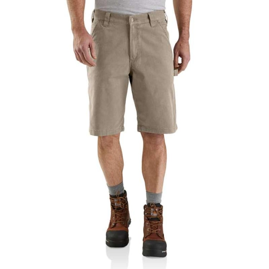 Workwear Carhartt Shorts | Carhartt Men'S Rugged Flex Rigby Work Short