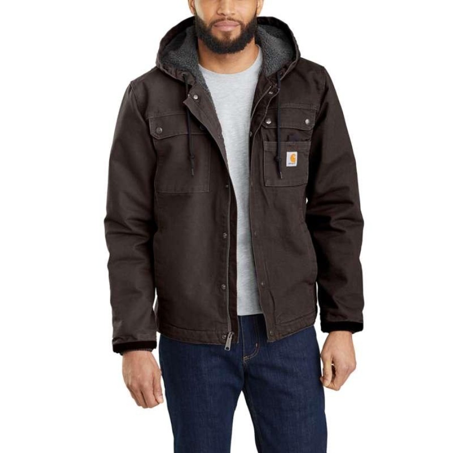 Outerwear Carhartt Jackets | Carhartt Men'S Sherpa Lined Bartlett Jacket