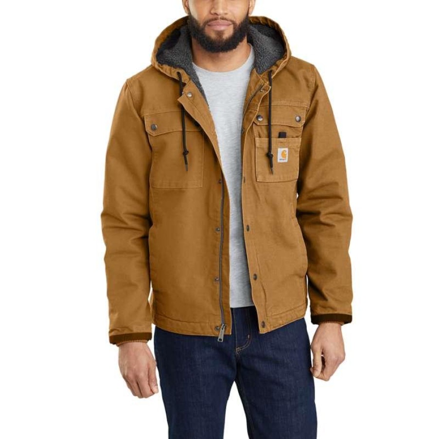 Outerwear Carhartt Jackets | Carhartt Men'S Sherpa Lined Bartlett Jacket